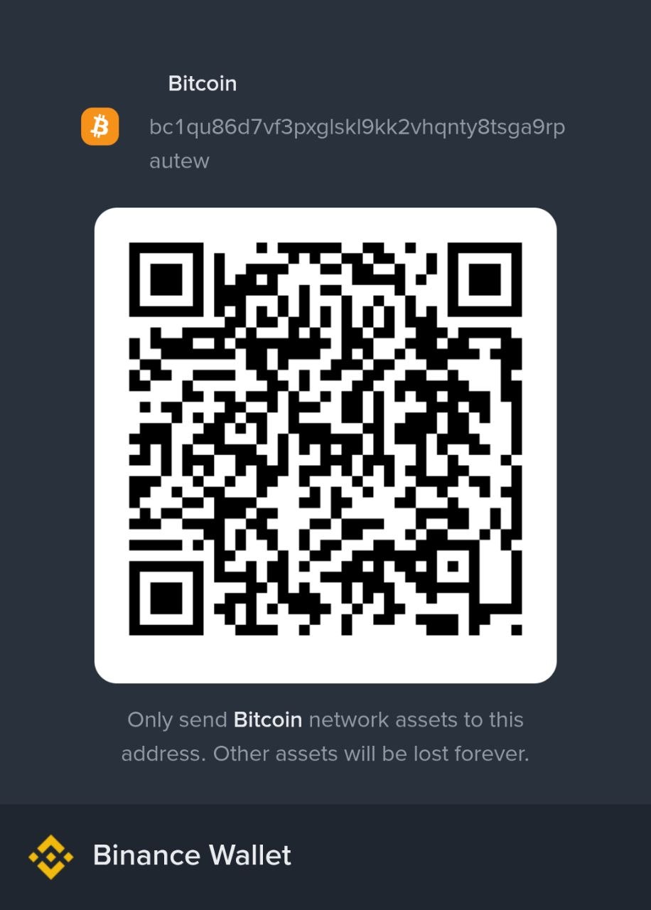 Bitcoin SegWit address QR code
