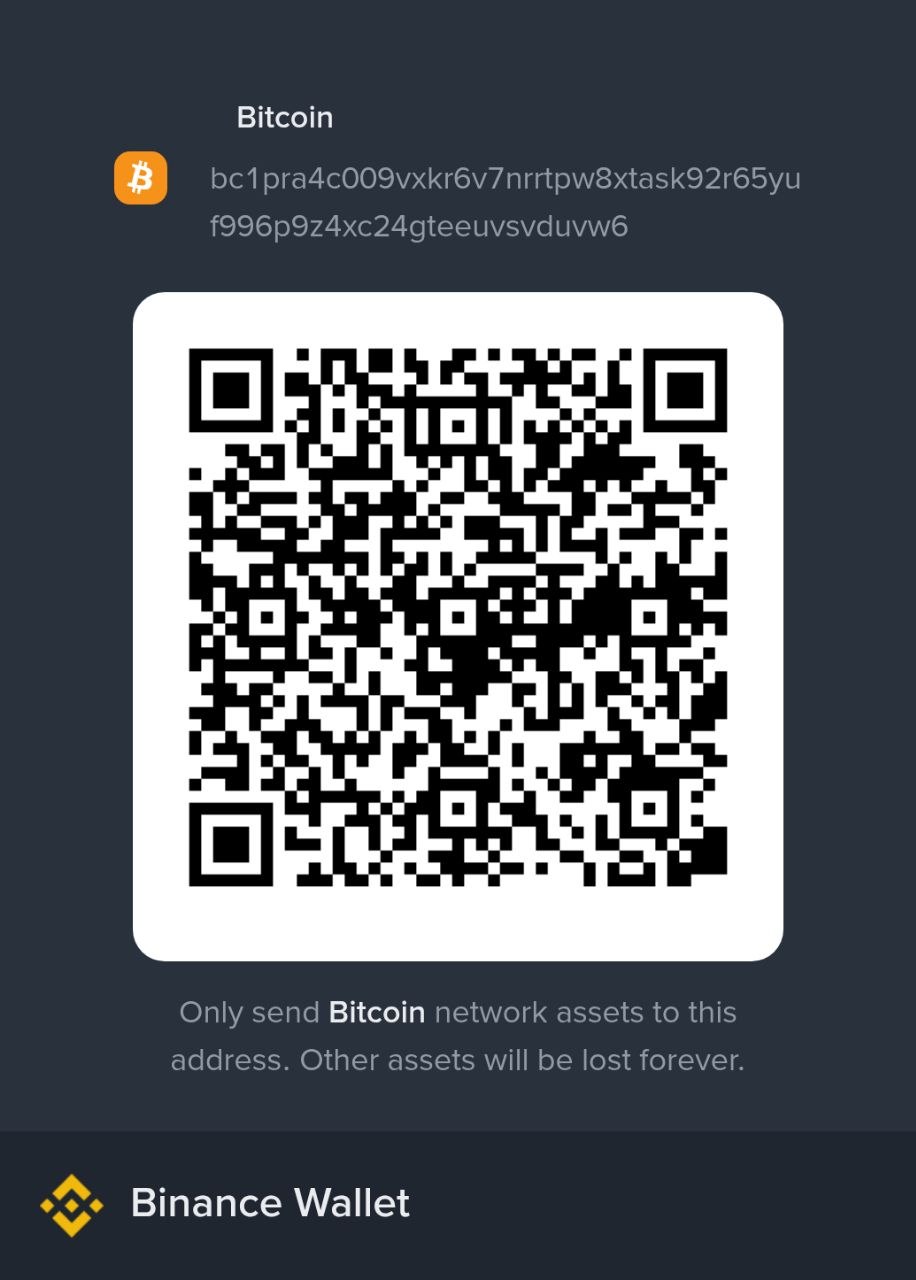 Bitcoin Taproot address QR code
